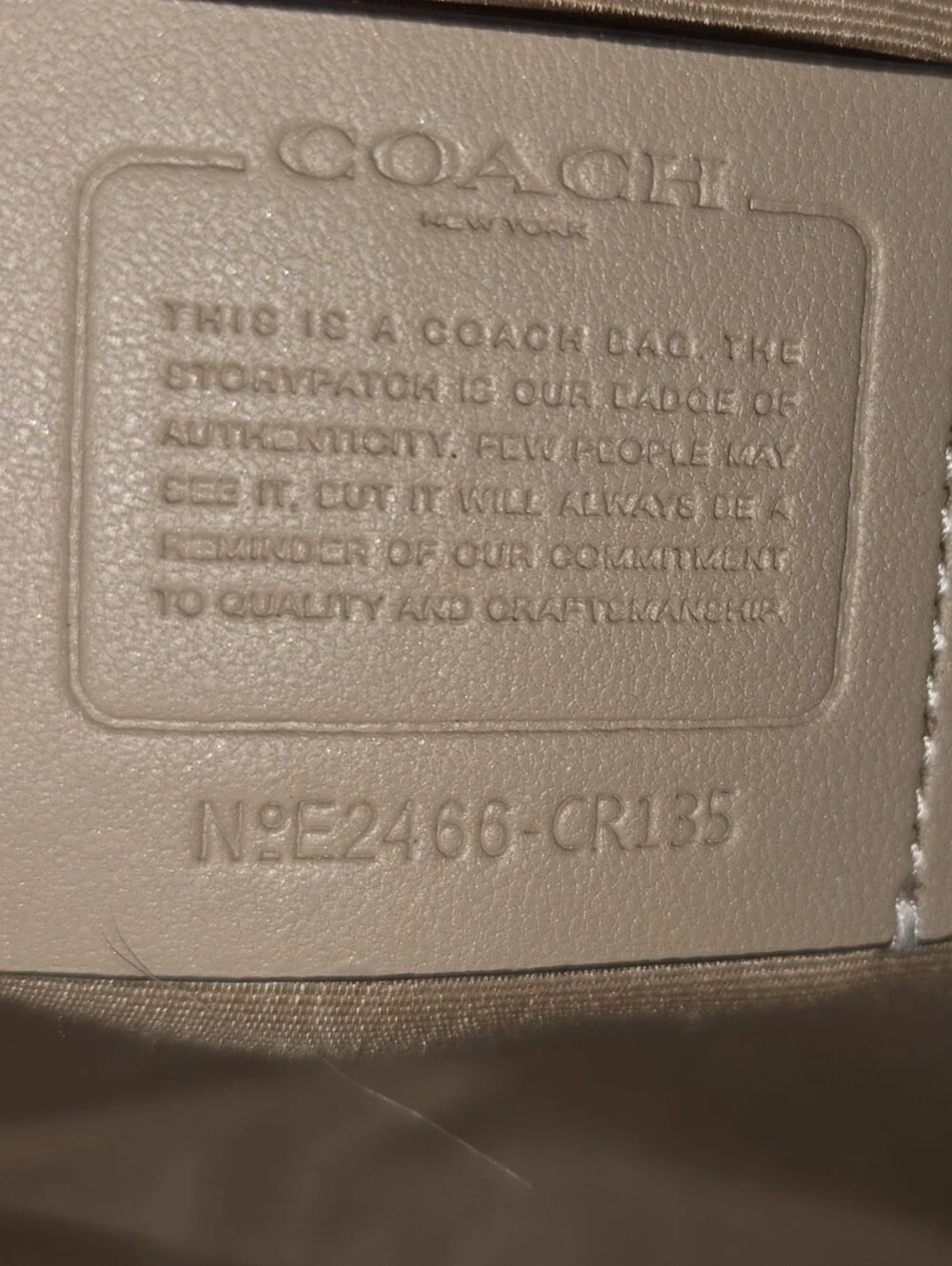 Coach Jamie Camera Bag Signature Canvas Light Khaki Chalk - Great Condition